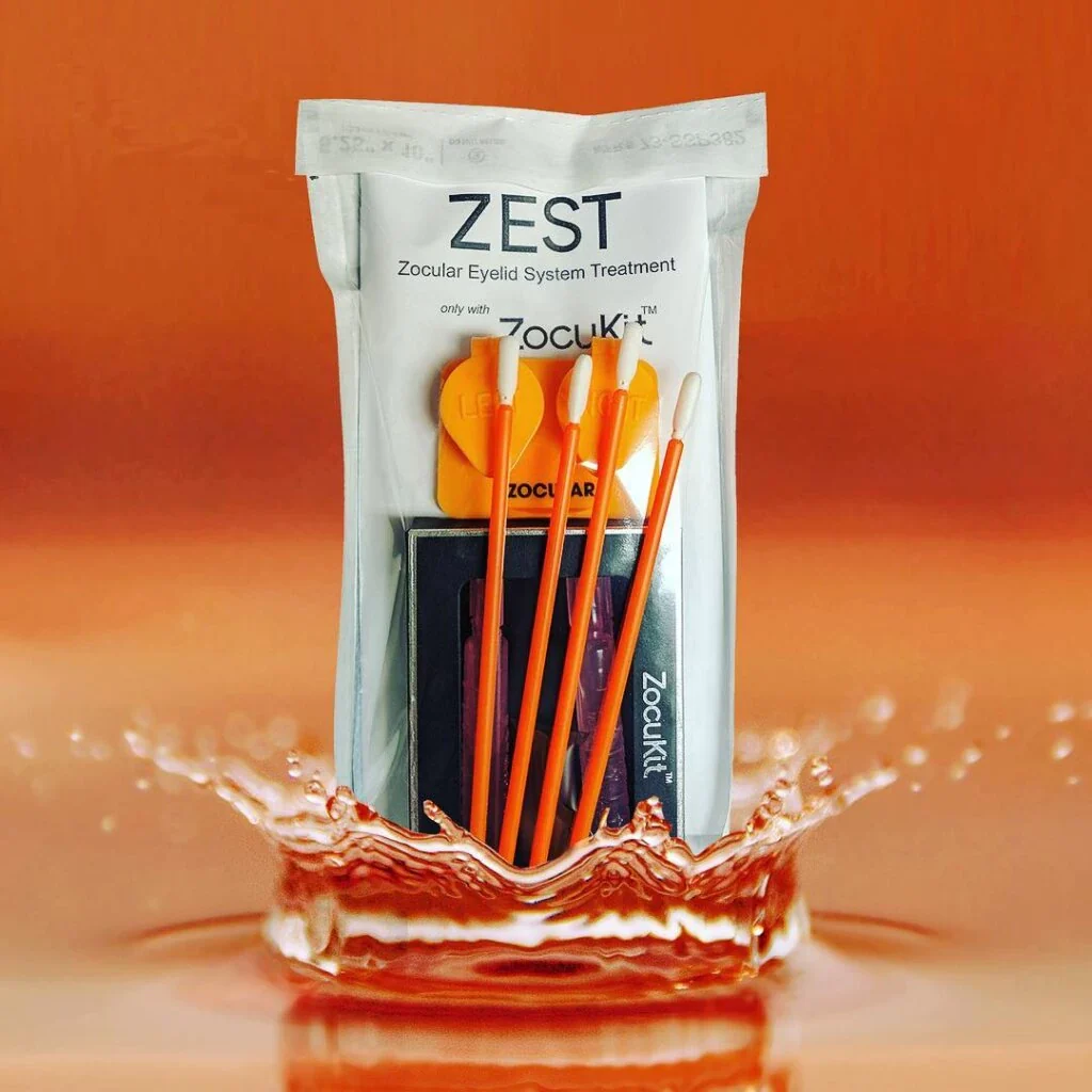 Zest eyelid treatment